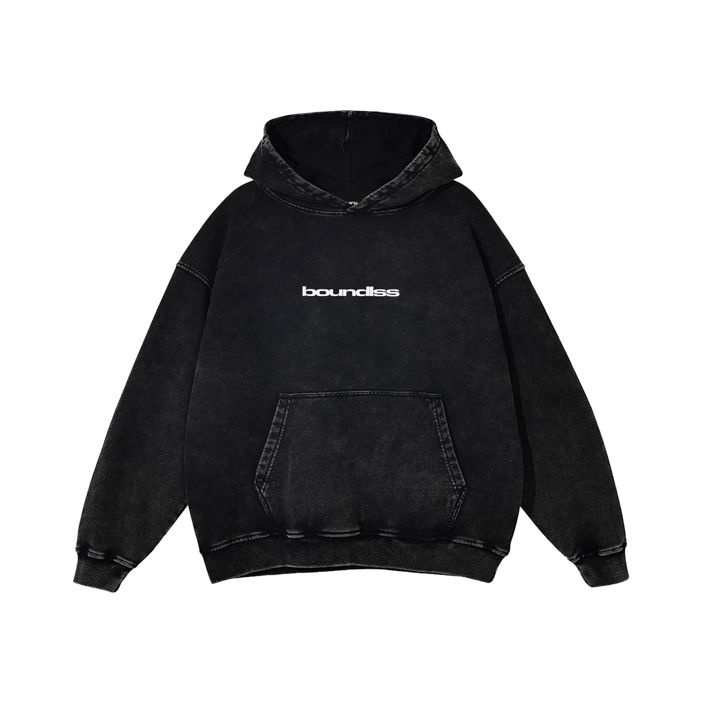 ESSENTIAL HEAVYWEIGHT SNOW WASHED HOODIE