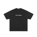 ESSENTIAL HEAVYWEIGHT HAND-FRAYED TEE BLACK