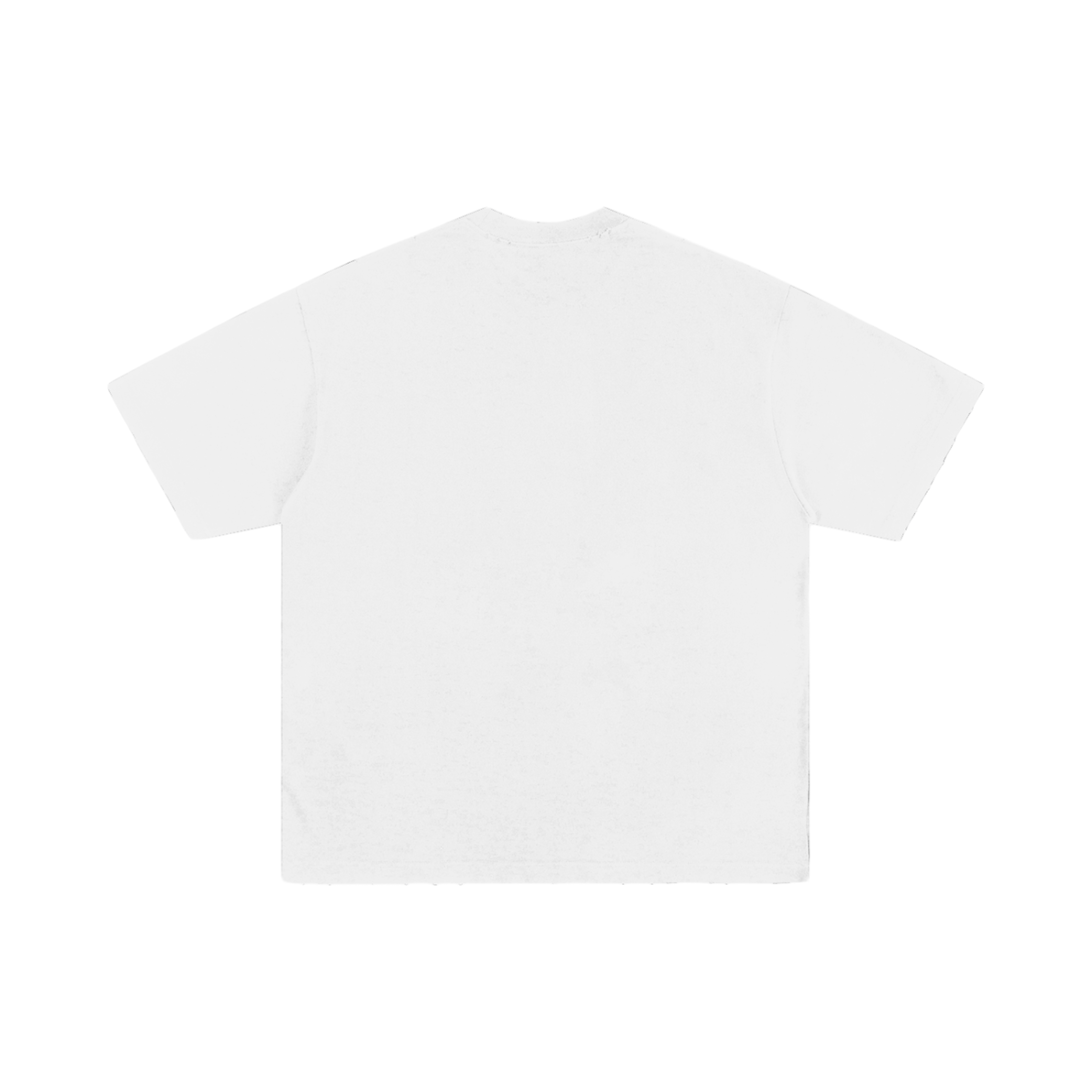 ESSENTIAL HEAVYWEIGHT HAND-FRAYED TEE WHITE